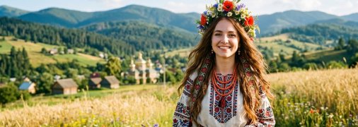Дівчина з України