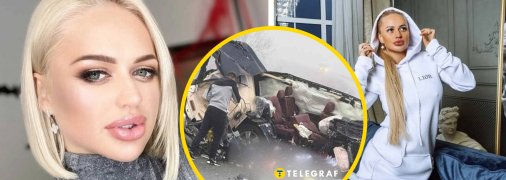 Авто, в якому була Анна Жук, потрапило у страшну ДТП на трасі Київ-Харків