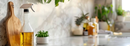 Очистить кухню от жира просто (изображение создано с помощью ИИ)