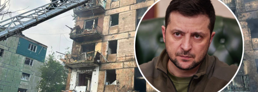 Президент Зеленский прокомментировал ракетный удар по родному городу