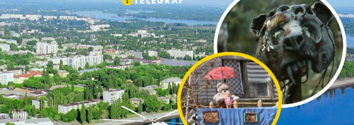 Дивний під’їзд у Кременчуці виглядає як у фільмі жахів