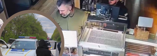 Нападник зафіксували камери на заправці