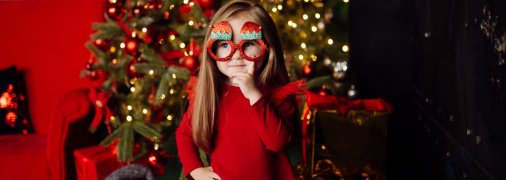 Девочка в праздник