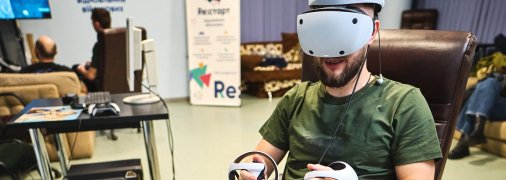 Проект Re:start: Реабилитационные VR-пространства уже работают в 5 городах Украины
