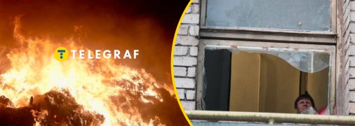 Наслідки обстрілу Запоріжжя