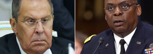 сергей лавров и Ллойд Остин