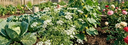 Навіщо потрібний коріандр на ділянці