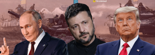 Володимир Путін, Дональд Трамп, Володимир Зеленський