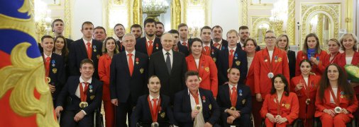 Володимир Путін нагородив російських параатлетів