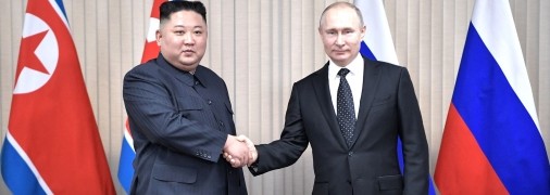 Володимир Путін та Кім Чен Ин