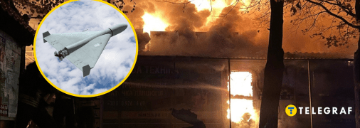 Руйнування від ударів БПЛА у Краматорську