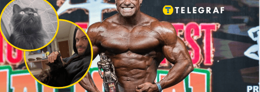 Каду Сантос та його кіт Бакі