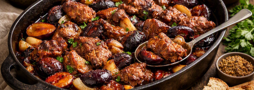 Мясо со сливами