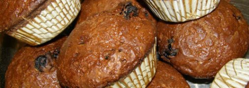 Кексы с изюмом