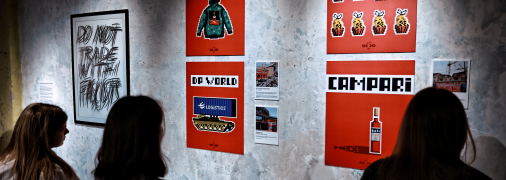 В Киеве открыли выставку "Boycott russian market"