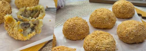 Пісні зрази з грибами