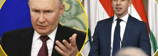 Володимир Путін та переможець виборів в Угорщині