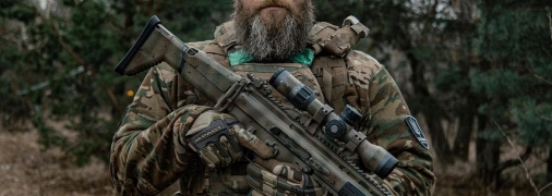 Украинский актер и военный Владимир Ращук