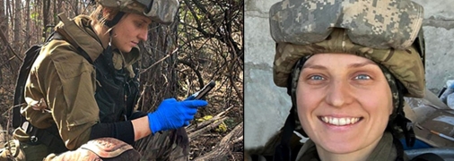 Бойовий медик з позивним "Дарина"