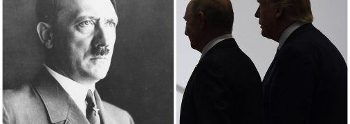 Адольф Гітлер, Володимир Путін та Дональд Трамп