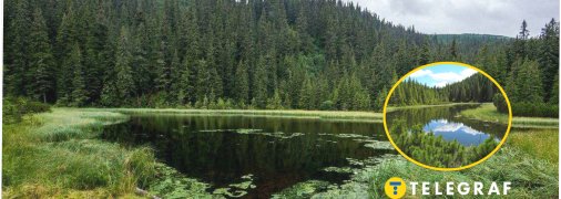 Озеро Маричейка в Карпатах