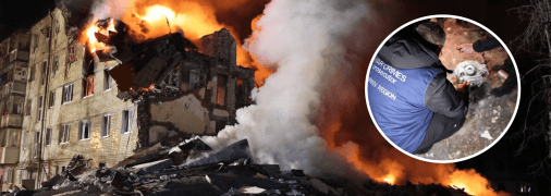 Наслідки удару по Харкову та уламки ракети