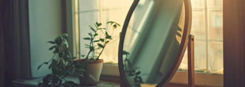 Лучше не ставить зеркало у окна (изображение создано с помощью ИИ)