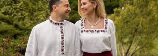 Ось так ідеально: Зеленський з дружиною стали героями фотожаб через фото у вишиванках