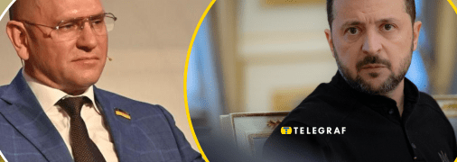 Евгений Шевченко и Владимир Зеленский (слева направо)