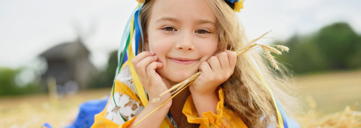 Маленькая украиночка