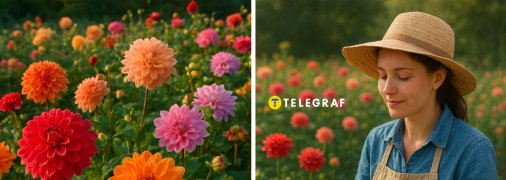 Є кілька порад, які допоможуть зробити клумбу з жоржинами пишною та красивою