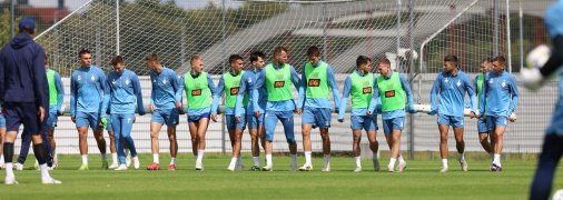 "Динамівці" готуються до гри