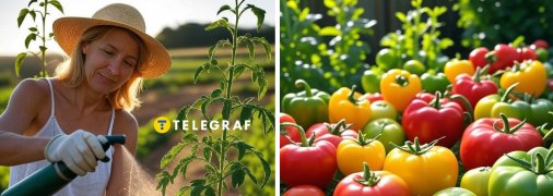 Помідори та перець після висадки в ґрунт вимагають удобрення