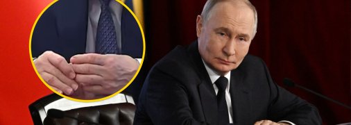 Володимир Путін, його долоні