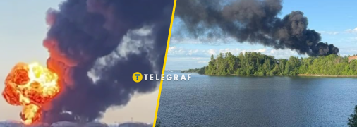 Дим та пожежі у Санкт-Петербурзі