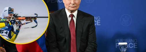 Себастьян Самуельссон та Володимир Путін