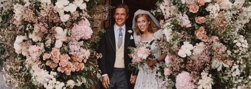 Свадьба принцессы Беатрис: появились первые фото с тайного венчания в Виндзоре