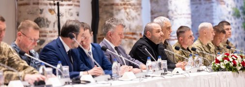 Украинские переговорщики в Стамбуле