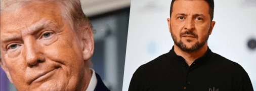 Зеленский и Трамп