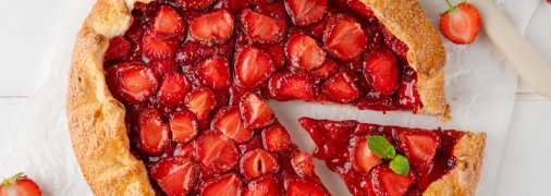 Галета с клубникой подарит незабываемое впечатление