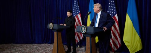 Владимир Зеленский и Дональд Трамп