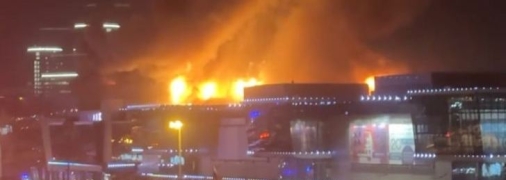 Пожежа у концерт-холі поширилася на 13 000 квадратних метрів