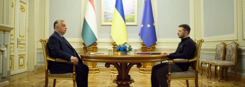 Віктор Орбан та Володимир Зеленський