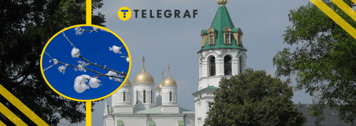 Снігова погода на заході України навесні