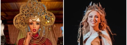 Оля Полякова раньше и сейчас