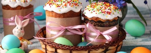 Традиційно на Великдень освячують великодні кошики