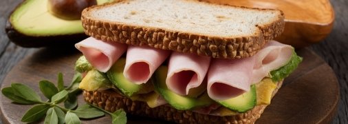 Цей сендвіч стане чудовим варіантом перекусу  (зображення створено за допомогою ШІ)