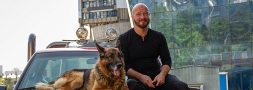 Никита Панфилов в сериале "Пес"