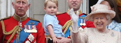 Королівська родина на параді у 2021 році