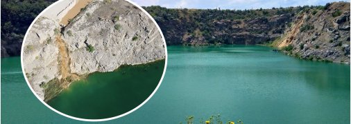 Озеро Мальта, також відоме як Олександрівський гранітний кар’єр